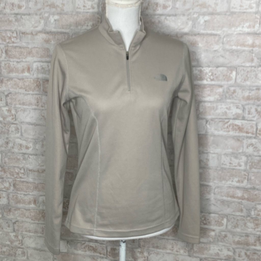 The North Face Gray Half Zip Jacket Size M